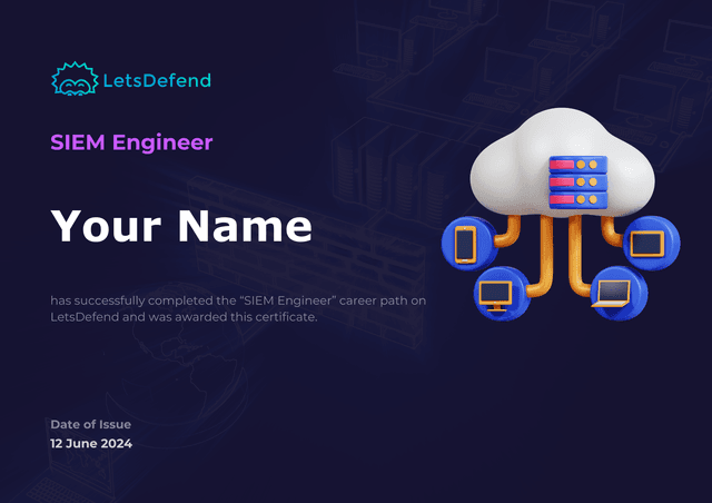 SIEM Engineer Career Path Certificate